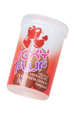 Масло для ванны и массажа SEXY FLUF с фруктовым ароматом - 2 капсулы (3 гр.) от INTT