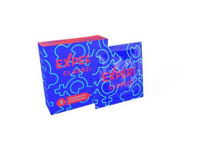 Классические презервативы Expert Classic - 3 шт. от Expert