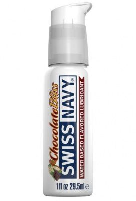 Лубрикант с ароматом шоколада Swiss Navy Chocolate Bliss Lube - 29,5 мл. от Swiss navy