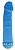 Голубой вибратор SPARKLE SUCCUBI VIBRATING DONG - 14,5 см. от Howells