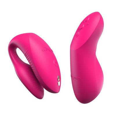 Розовый вибратор для пар We-Vibe Chorus Pro от We-vibe
