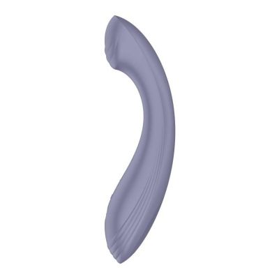 Фиолетовый вибромассажер G-Force - 19 см. от Satisfyer