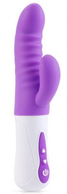 Фиолетовый вибростимулятор Purple Punch - 24 см. от Aisnn