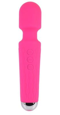 Розовый жезловый вибратор Wacko Touch Massager - 20,3 см. от Chisa