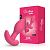 Розовая интерактивная вибропробка Axel - 10 см. от Easy toys