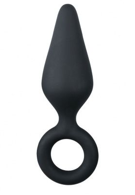 Черная малая анальная пробка Pointy Plug - 8,5 см. от EDC Wholesale