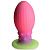 Розовая пробка-яйцо XL Xeno Egg - 17,6 см. от XR Brands