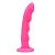 Розовая насадка для страпона Crush On Cavelier - 17 см. от Chisa