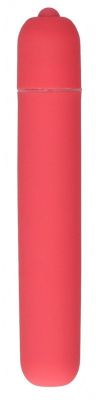 Розовая вибропуля Bullet Vibrator Extra Long - 10,5 см. от Shots Media BV
