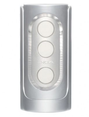 Серебристый мастурбатор FLIP HOLE SILVER от Tenga