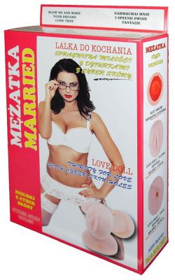 Надувная секс-кукла Mezatka с реалистичной вставкой от Boys of Toys