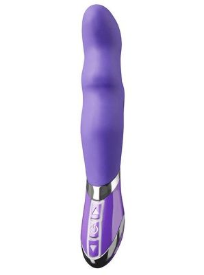 Фиолетовый перезаряжаемый вибратор OPTIMAL G 7.5INCH RECHARGEABLE VIBRATOR - 19 см. от NMC