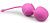 Розовые вагинальные шарики Jiggle Mouse от EDC