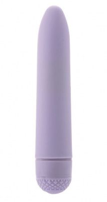 Фиолетовый вибромассажер FIRST TIME MINI VIBE - 11,5 см. от California Exotic Novelties