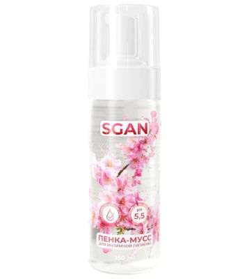 Пенка-мусс для интимной гигиены SGAN с пребиотиками - 150 мл. от SGAN