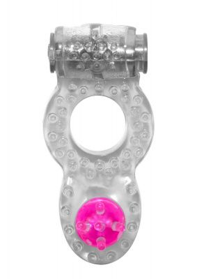 Прозрачное эрекционное кольцо Rings Ringer от Lola toys
