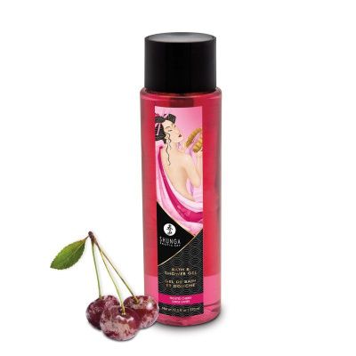 Гель для душа Frosted Cherry с ароматом вишни - 370 мл. от Shunga
