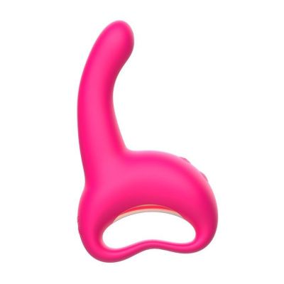Розовый вибратор для G-стимуляции от I-MOON