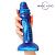 Синий фантазийный фаллоимитатор - 22,5 см. от Bior toys