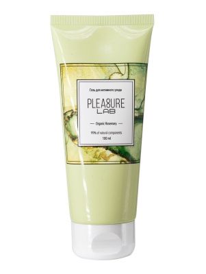 Лубрицирующий гель для интимного ухода Organic Rosemary с ароматом розмарина - 100 мл. от Pleasure Lab