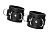 Черные наручники Anonymo на сцепке от ToyFa