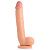 Телесный фаллоимитатор-гигант на присоске Long Logan 10’’ Dildo with Balls - 27,4 см. от XR Brands