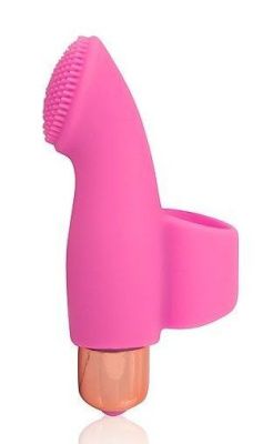 Розовый клиторальный стимулятор Cosmo от Bior toys