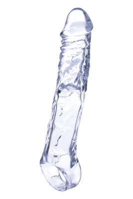 Прозрачная насадка-удлинитель Length Enhancer с подхватом - 22,3 см. от NMC