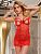 Кружевное эротическое платье с бантиком от Hot Woman