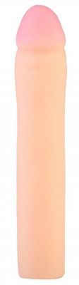Телесный реалистичный фаллоудлинитель - 18,5 см. от Сумерки богов