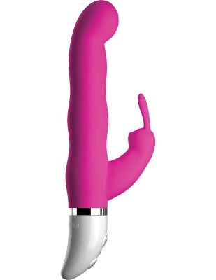 Розовый вибратор-кролик Crush Sweetie - 18,2 см. от Pipedream