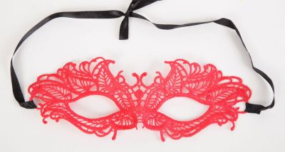 Кружевная маска с листиками от White Label