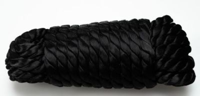 Черная нейлоновая веревка для связывания - 5,5 м. от Сумерки богов