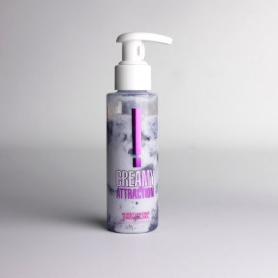 Увлажняющий крем-гель для тела с ароматом ежевики Creamy Attraction Blackberry - 100 мл. от INTT
