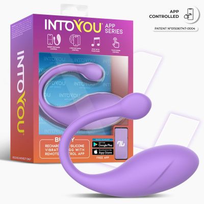 Сиреневое интерактивное виброяйцо Bulby от Intoyou
