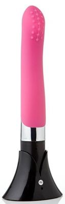 Розовый вибромассажер PEARL - 20,5 см. от NU Sensuelle