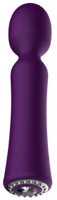 Фиолетовый универсальный массажер Wand Pearl - 20 см. от Shots Media BV