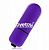 Фиолетовая вибропуля X-Basic Bullet Mini 10 speeds - 5,9 см. от Lovetoy