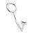 Кольцо на пенис с анальным стимулятором Stainless Steel Anal Hook   Cock Ring от BlueLine