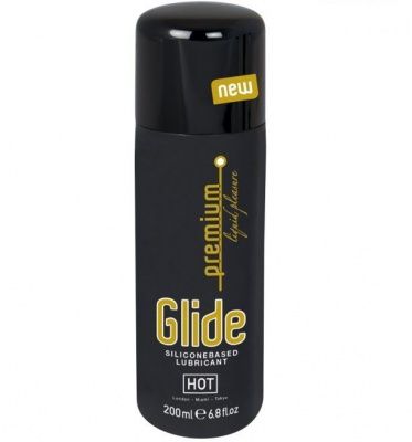 Смазка на силиконовой основе Premium Glide - 200 мл. от HOT