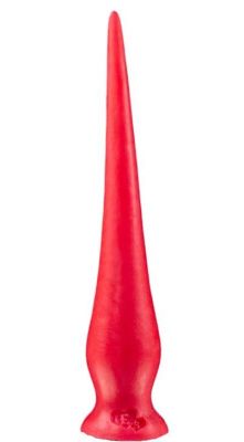Красный фаллоимитатор  Слинк small  - 35 см. от Erasexa