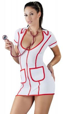 Сексуальное платье медсестры на молнии от Orion