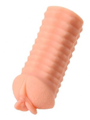 Мастурбатор-вагина ELEGANCE с ребрами на поверхности от KOKOS
