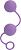 Фиолетовые вагинальные шарики Lia Love Balls от California Exotic Novelties