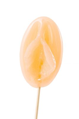 Леденец в форме вагины со вкусом бейлиз - 50 гр. от Sosuчki