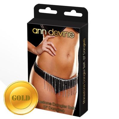 Золотистое украшение на бедра Dangler Belt  от Ann Devine