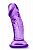 Фиолетовый фаллоимитатор на присоске SWEET N SMALL 4INCH DILDO - 11,4 см.  от Blush Novelties