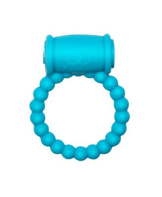 Голубое эрекционное кольцо Rings Drums от Lola toys
