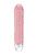 Розовый вибратор Lenore с тонкими венками - 14,5 см. от Shots Media BV