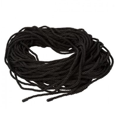 Черная веревка для шибари BDSM Rope - 50 м. от California Exotic Novelties